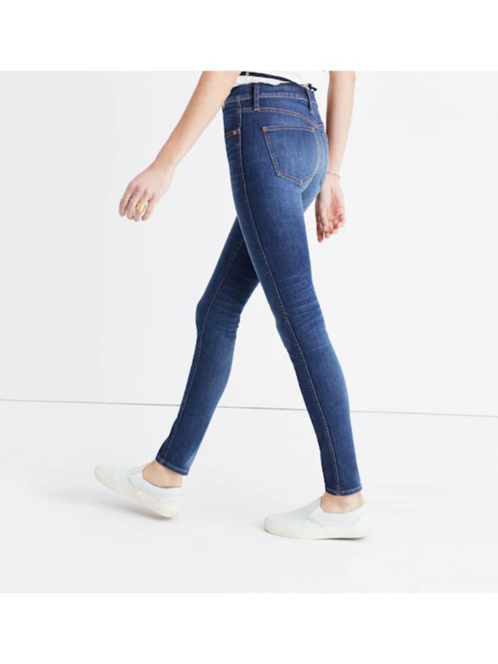 Madewell 9" High Rise Skinny Jeans Dark Denim Size 26
